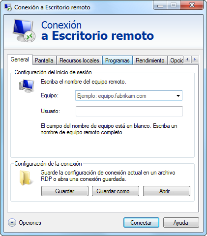 Habilitar el escritorio remoto Windows 7 1