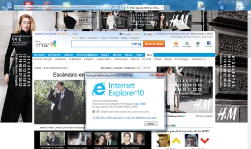 Internet Explorer 10 crece gracias al Windows 7 1